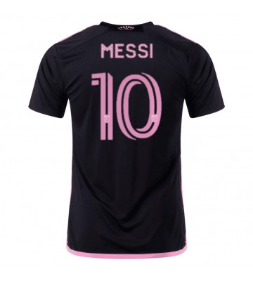 Inter Miami Lionel Messi #10 Segunda Equipación 2023-24 Manga Corta